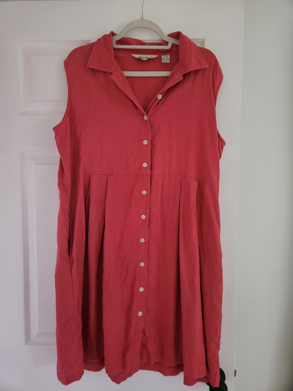Eddie Bauer 100% Linen Dress